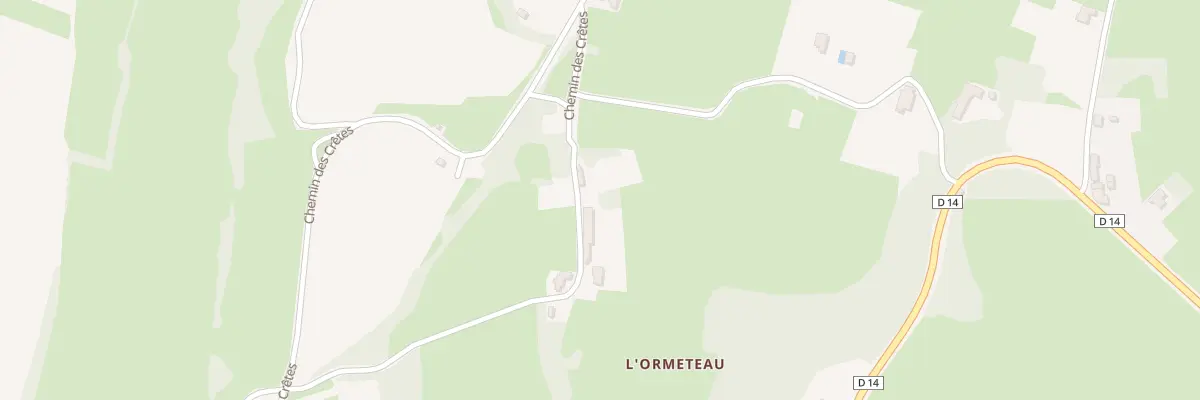 Plan du 777 Che des Crêtes à Tournus
