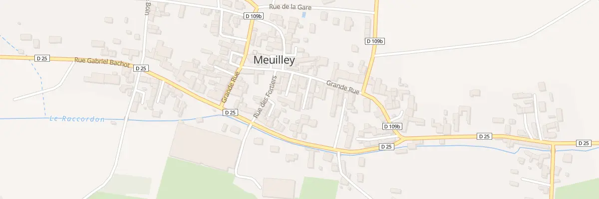 Plan du 4 Cour Montlissard à Meuilley