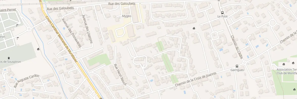 Plan du 59 Rue des Anciens Paturages Mft à Avignon