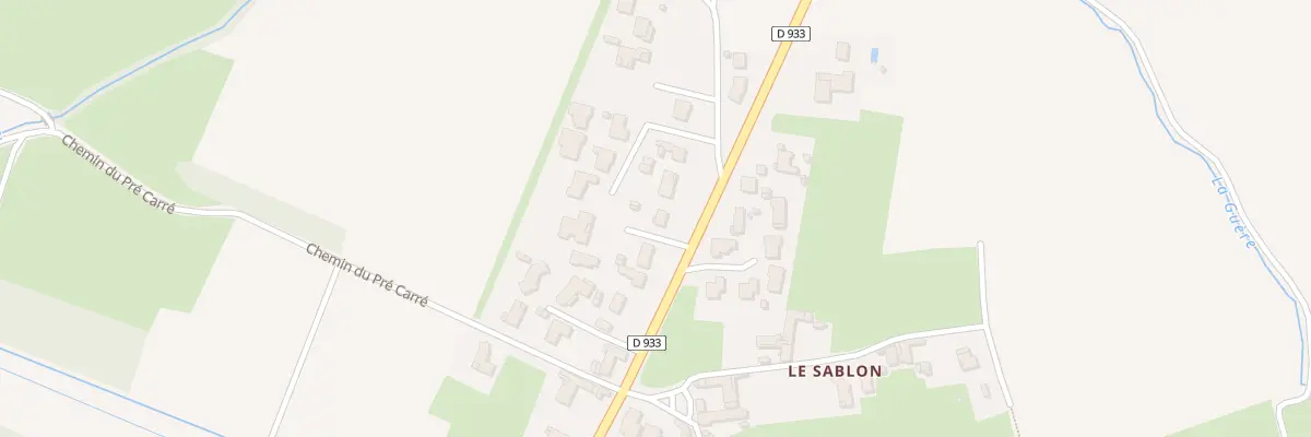 Plan du 5008 Les Venues à Replonges