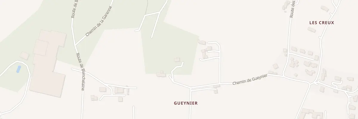 Plan du 167 Che de Gueynier à Mercurol-Veaunes