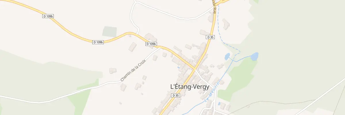 Plan du 10 Rue de Bévy à L’Étang-Vergy