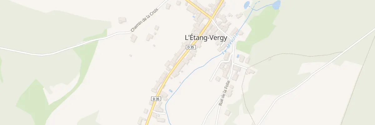 Plan du 28 Rue de Beaune à L’Étang-Vergy