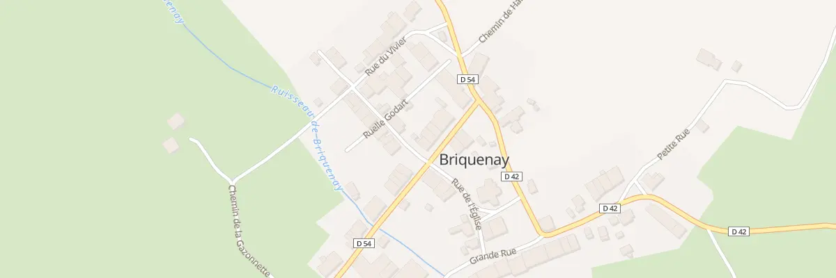 Plan du 10 Rue des Marechaux à Briquenay