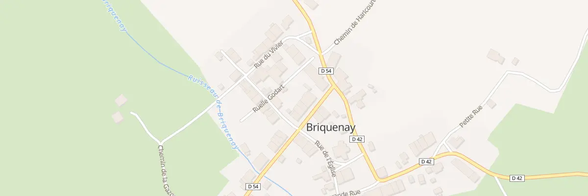 Plan du 6 Rue des Marechaux à Briquenay
