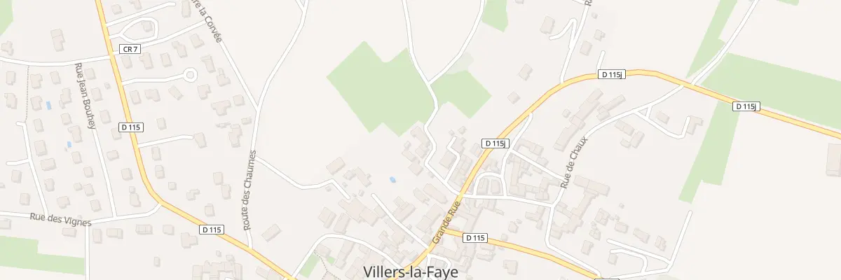 Plan du 3 Rue des Domus à Villers-la-Faye