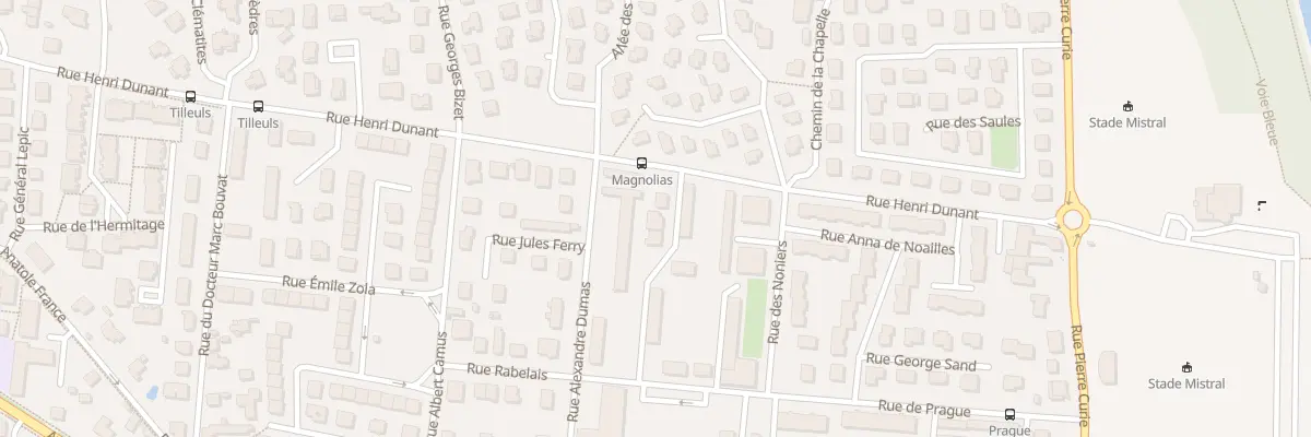 Plan du 321T Rue Henri Dunant à Guilherand-Granges