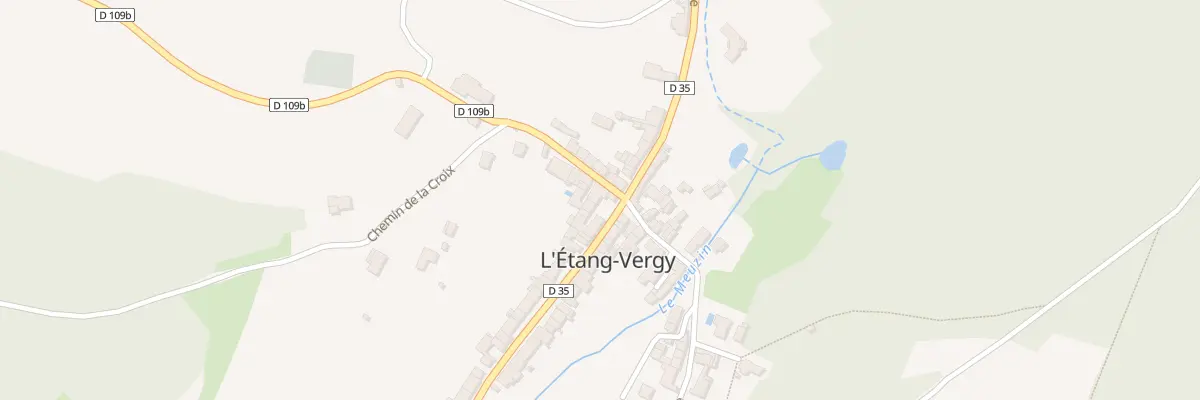 Plan du 1 Rue de Beaune à L’Étang-Vergy