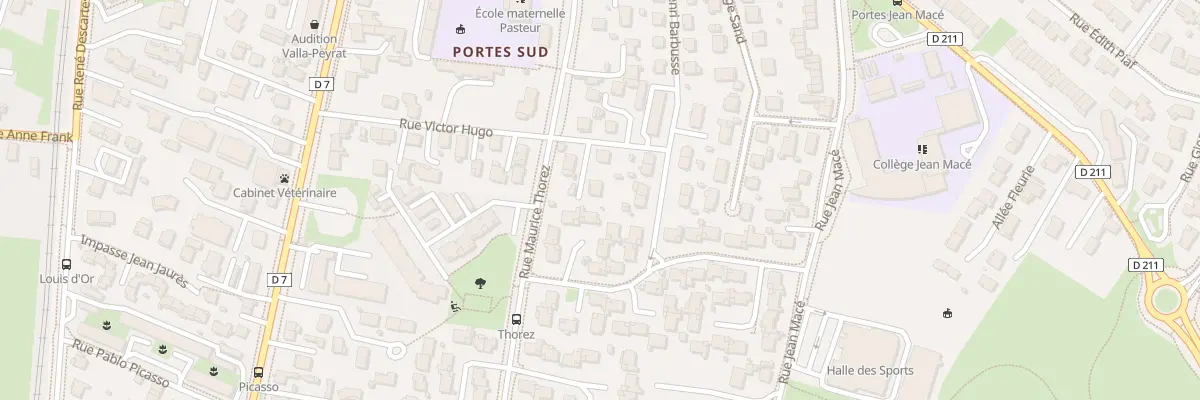 Plan du 18 Rue Victor Hugo à Portes-lès-Valence