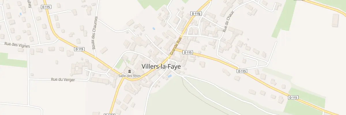 Plan du 14 Pl de la Mairie à Villers-la-Faye