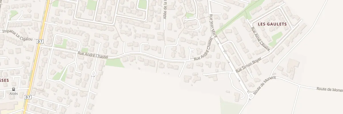 Plan du 17 Rue André Chastel à Portes-lès-Valence