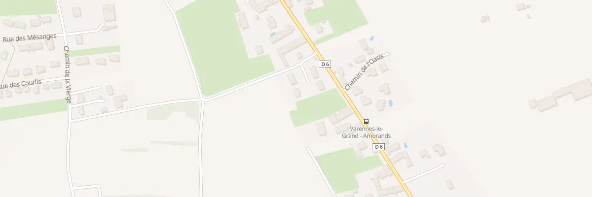 Plan du 30D Rue de Mirande à Varennes-le-Grand