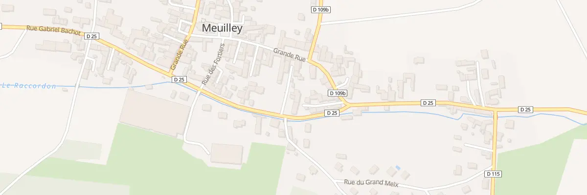 Plan du 2 Rue Jules Caumont à Meuilley