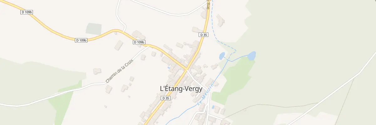 Plan du 2A Rue Grande Rue à L’Étang-Vergy