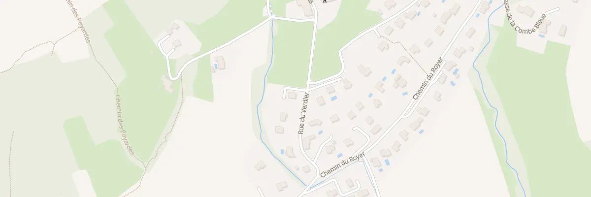 Plan du 467 Rue du Verdier à Chuzelles