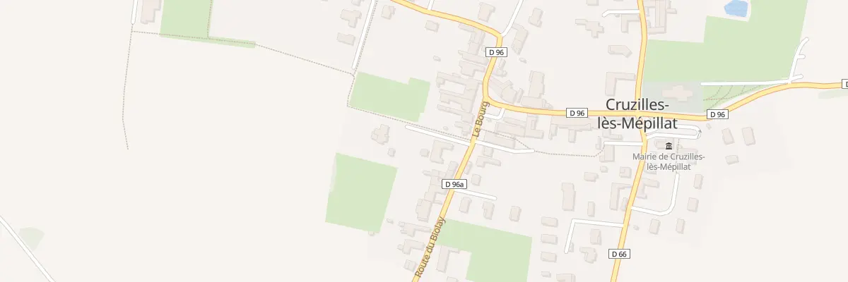 Plan du 20 Rte du Biolay à Cruzilles-lès-Mépillat