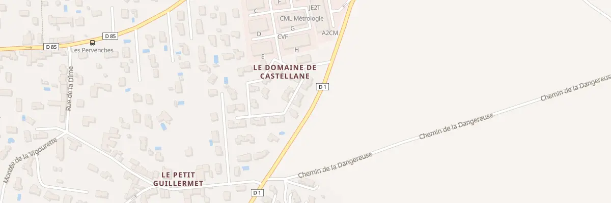 Plan du 569 Rte de Castellane à Cailloux-sur-Fontaines