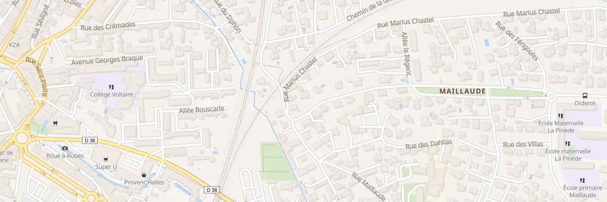 Plan du 47 Bd Gaston Auguste Michel à Sorgues