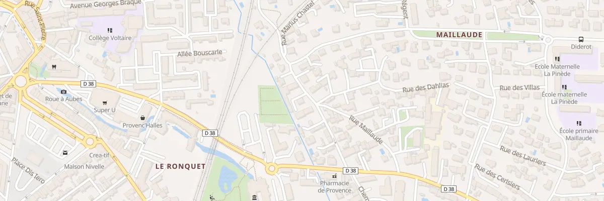 Plan du 165A Rue du Mont-ventoux à Sorgues