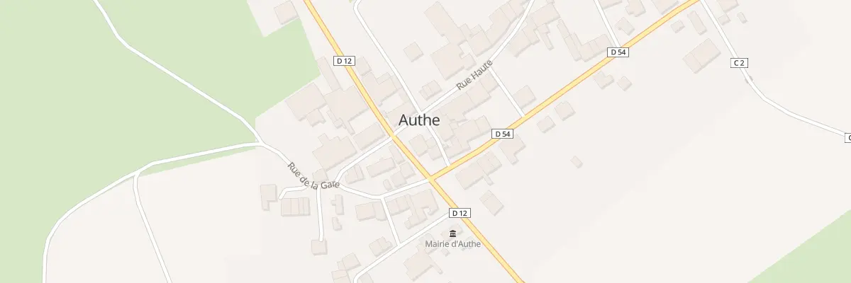 Plan du 1 Rue du Moulin à Authe
