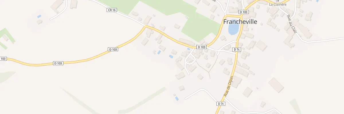 Plan du 4 Rue de Saint-seine à Francheville