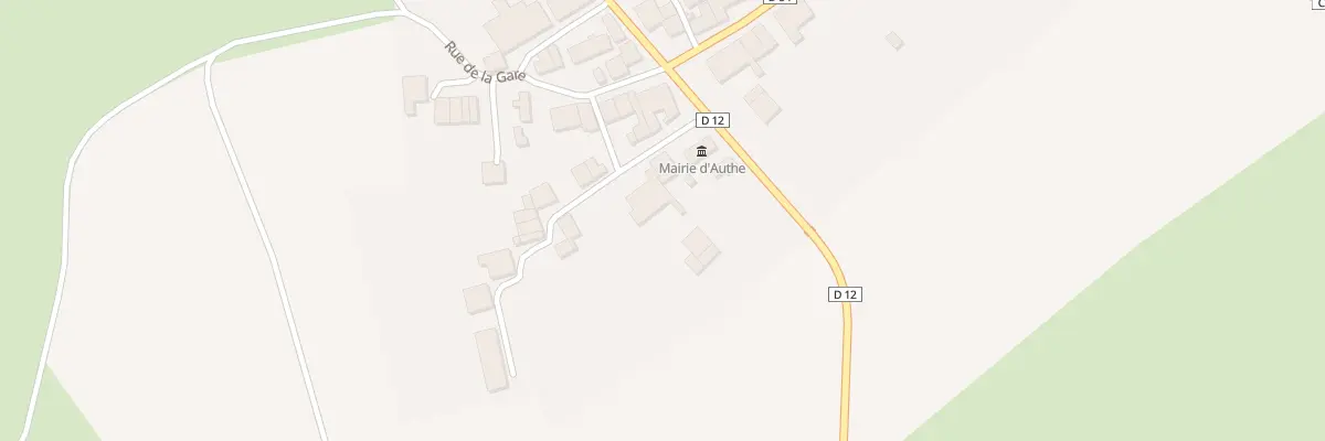 Plan du 7 Rue du My à Authe