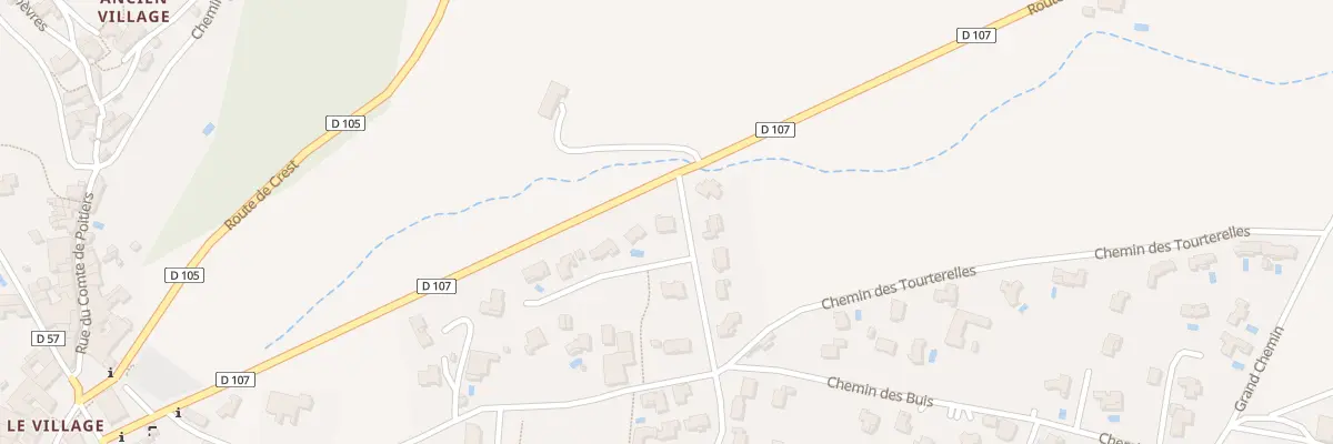 Plan du 2 Che des Cepages à Marsanne