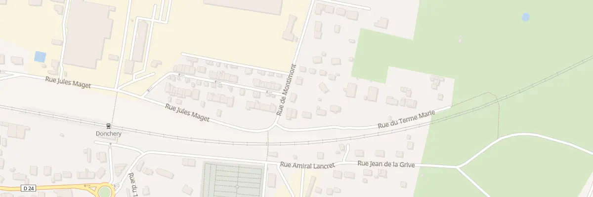 Plan du 4 Rue de Montimont à Donchery
