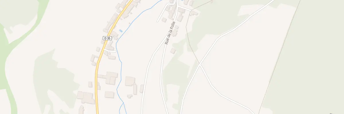 Plan du 18 Rue de la Folie à L’Étang-Vergy