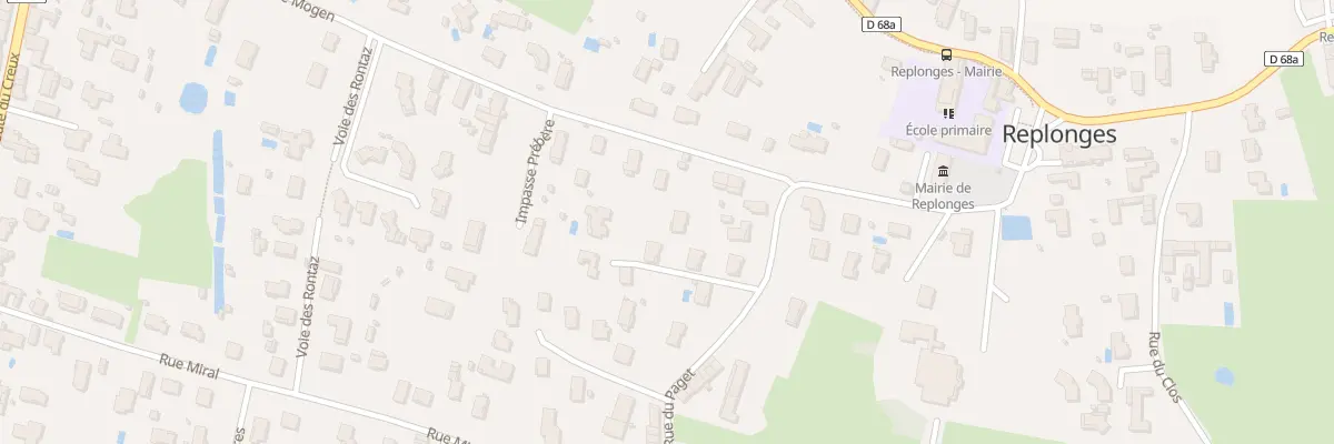 Plan du 264 Rue du Paget à Replonges