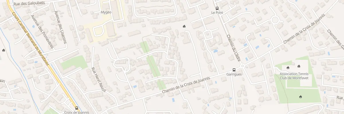 Plan du 16 Rue des Anciens Paturages Mft à Avignon
