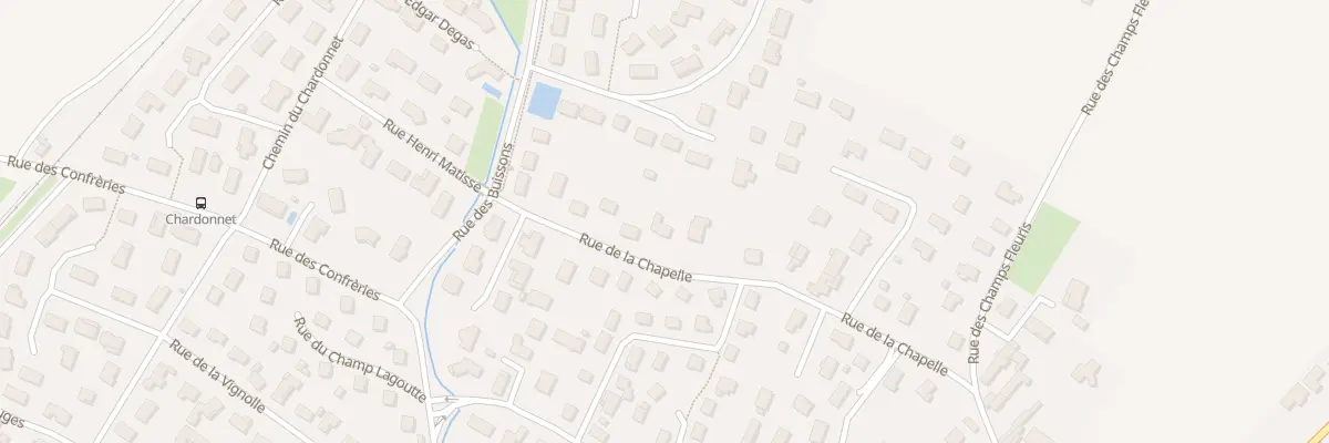 Plan du 26 Rue de la Chapelle à Crissey