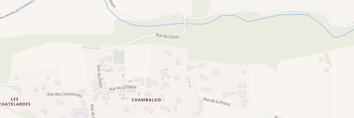 Plan du 13B Rue de la Plaine à Bougé-Chambalud