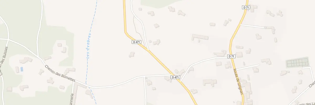 Plan du 5182 Les Piones à Chamaret
