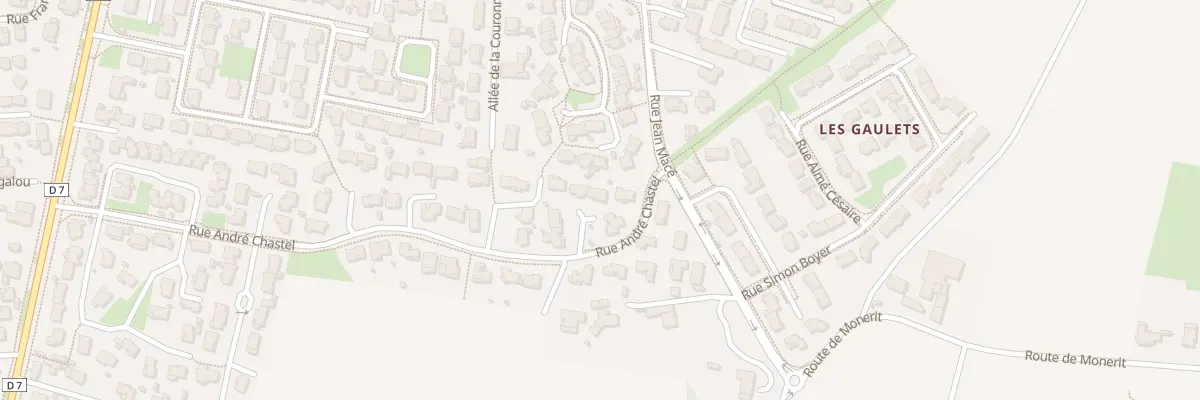 Plan du 22 Rue André Chastel à Portes-lès-Valence
