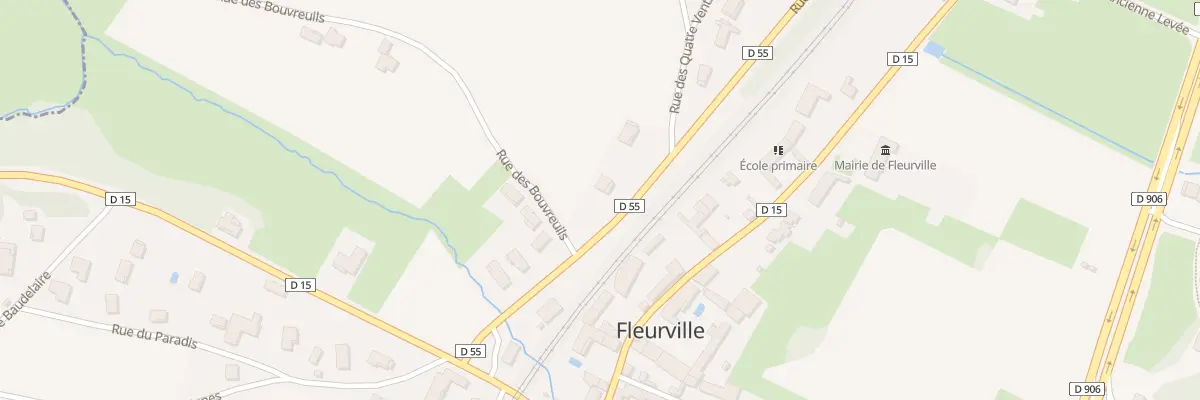 Plan du 201 Rue des Acacias à Fleurville
