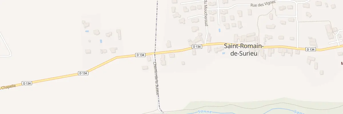 Plan du 5090 Le Village à Saint-Romain-de-Surieu