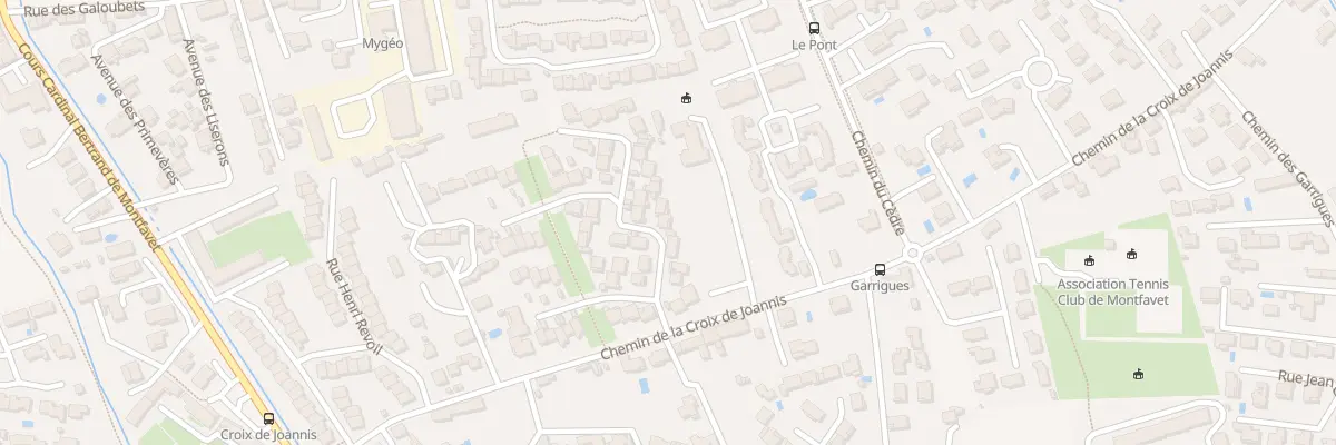 Plan du 12 Rue des Anciens Paturages Mft à Avignon