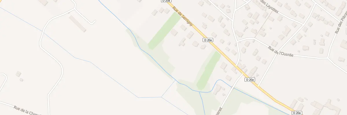 Plan du 34B Rue de Serrigny à Ladoix-Serrigny
