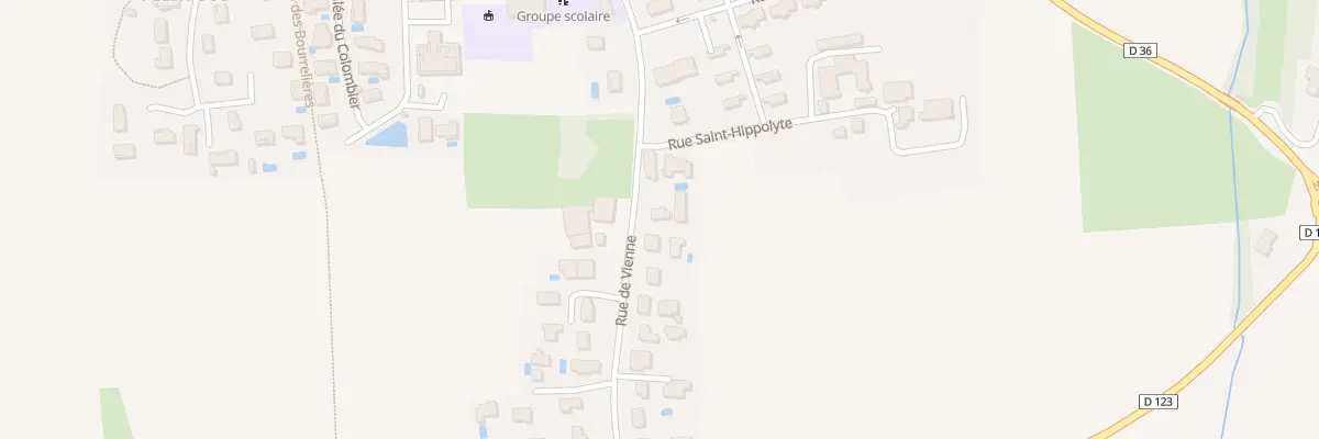 Plan du 279A Rue de Vienne à Chuzelles