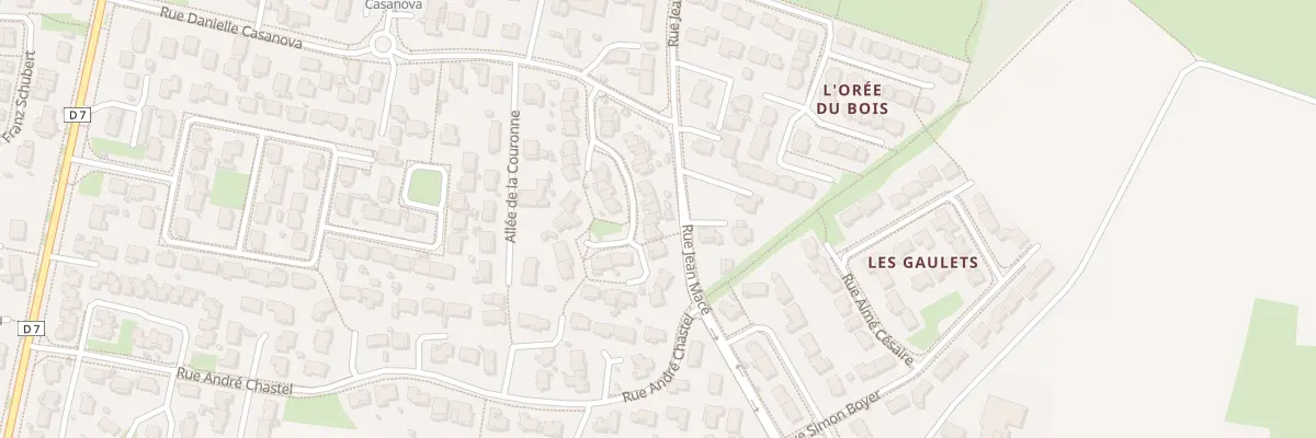 Plan du 19 All des Griottes à Portes-lès-Valence