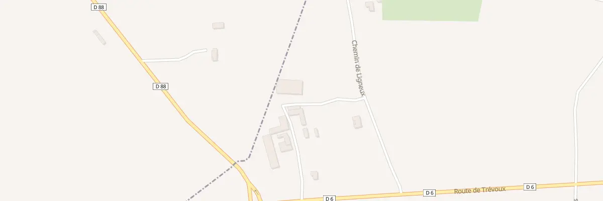 Plan du 161 Che de Ligneux à Saint-Jean-de-Thurigneux