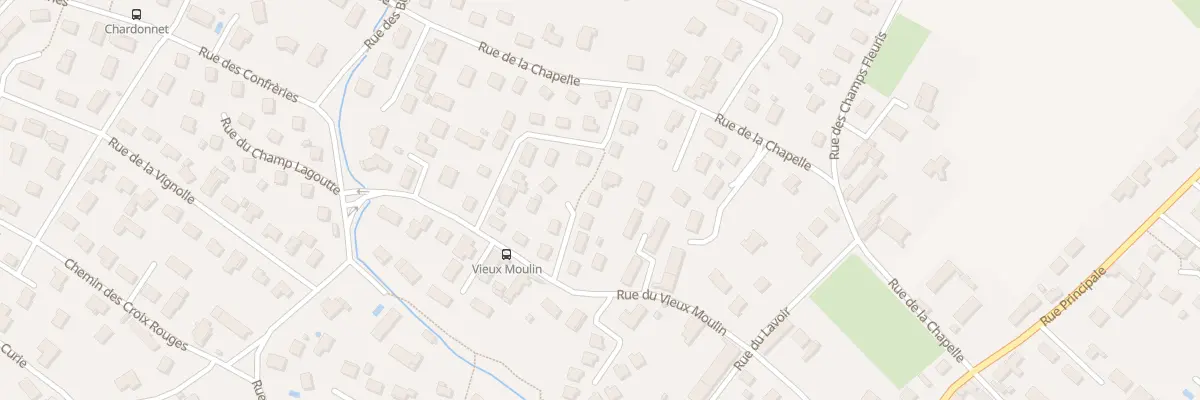 Plan du 8 Rue des Charmilles à Crissey