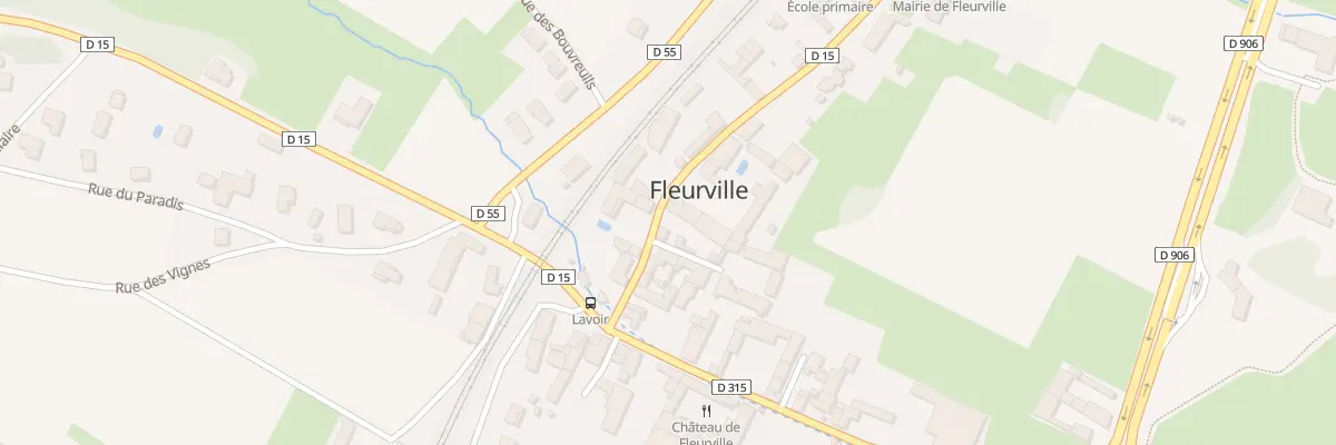 Plan du 5019 Fleurville à Fleurville