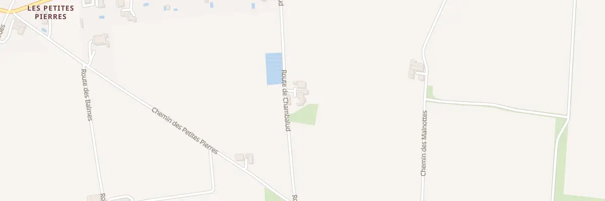 Plan du 980 Rte de Chambalud à Anneyron