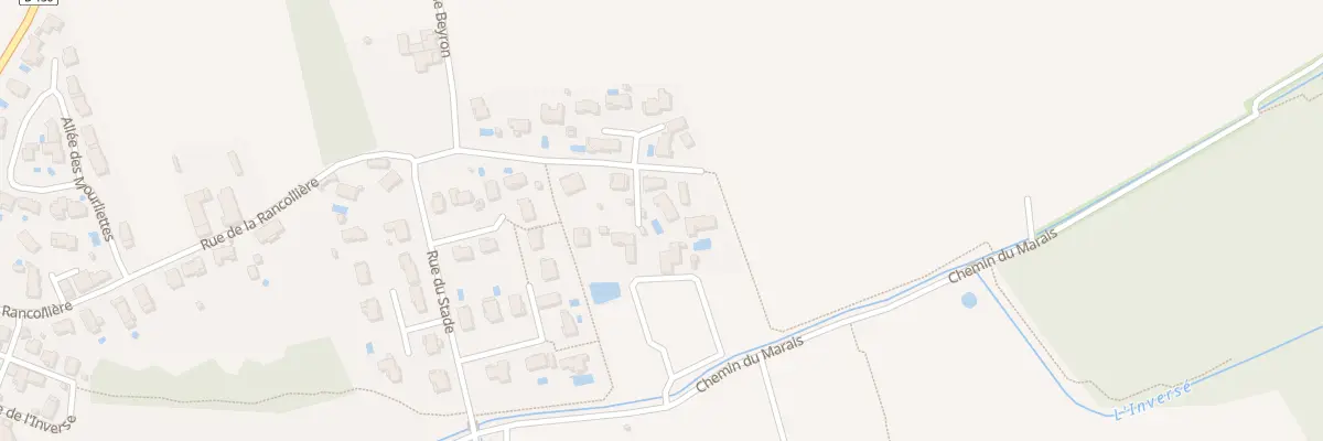 Plan du 600 Rue de la Rancolliere à Simandres
