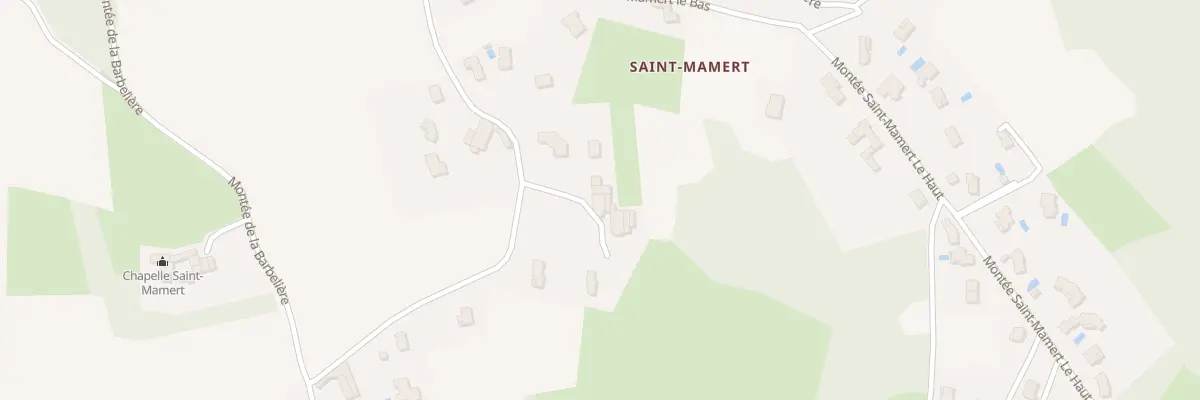 Plan du 5085 Saint Mamert aux Côtes-d’Arey