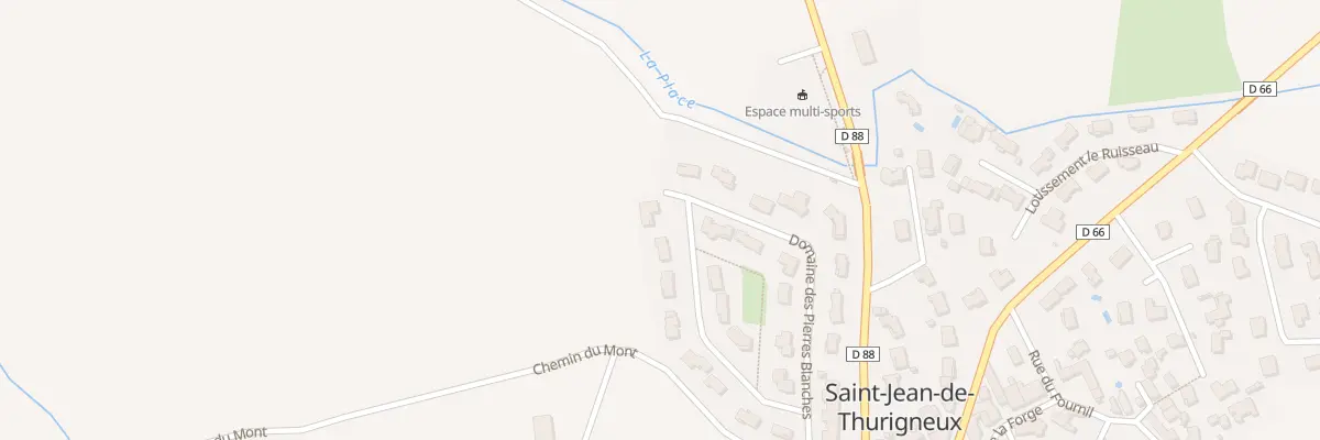 Plan du 10 Lot Le Dom de Pierres Blanches à Saint-Jean-de-Thurigneux