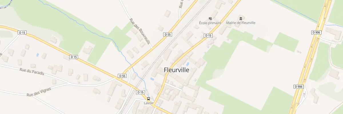 Plan du 5015F Rue St Exupery à Fleurville