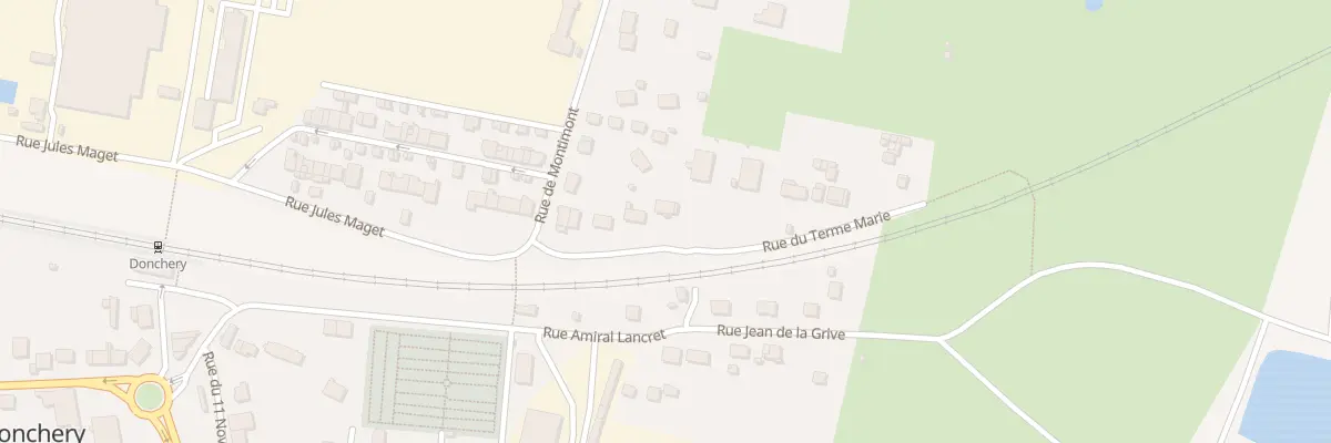 Plan du 5 Rue du Terme Marie à Donchery